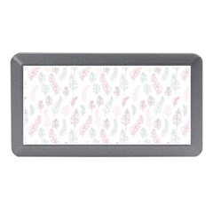 Whimsical Feather Pattern, Soft Colors, Memory Card Reader (mini) by Zandiepants