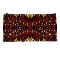 Fantasy Flowers And Leather In A World Of Harmony Pencil Cases by pepitasart