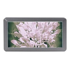 White Flower Memory Card Reader (mini) by uniquedesignsbycassie