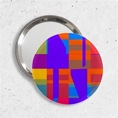Misc Colorful Shapes                                           			2 25  Handbag Mirror by LalyLauraFLM