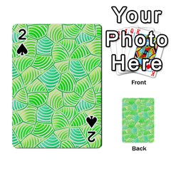 Green Glowing Playing Cards 54 Designs  by FunkyPatterns