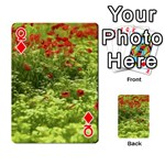 Poppy V Playing Cards 54 Designs  Front - DiamondQ