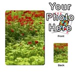 Poppy V Playing Cards 54 Designs  Back