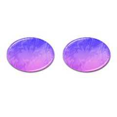 Ombre Purple Pink Cufflinks (oval) by BrightVibesDesign