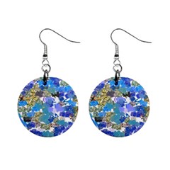 Mixed Brushes                                                           			1  Button Earrings by LalyLauraFLM