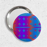 Triangles gradient                                                             			2.25  Handbag Mirror Front