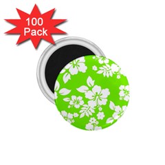 Lime Hawaiian 1 75  Magnets (100 Pack)  by AlohaStore