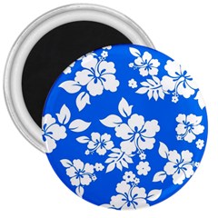 Blue Hawaiian 3  Magnets by AlohaStore