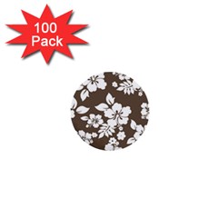 Sepia Hawaiian 1  Mini Buttons (100 Pack)  by AlohaStore