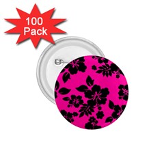 Dark Baby Pink Hawaiian 1 75  Buttons (100 Pack)  by AlohaStore