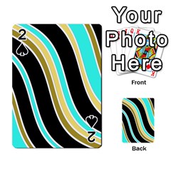 Elegant Lines Playing Cards 54 Designs  by Valentinaart