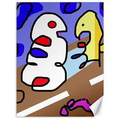 Abstract Comic Canvas 36  X 48   by Valentinaart