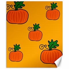 Thanksgiving Pumpkins Pattern Canvas 20  X 24   by Valentinaart