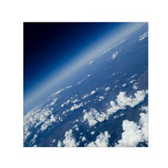Space Photography Small Satin Scarf (square) by vanessagf