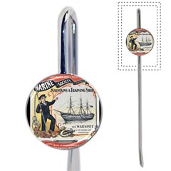 Vintage Advertisement British Navy Marine Typography Book Mark by yoursparklingshop