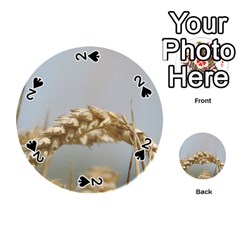 Cornfield Playing Cards 54 (round)  by picsaspassion