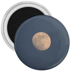 The Moon And Blue Sky 3  Magnets by picsaspassion