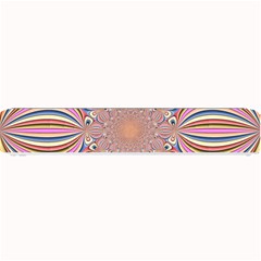 Pastel Shades Ornamental Flower Small Bar Mats by designworld65