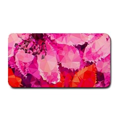 Geometric Magenta Garden Medium Bar Mats by DanaeStudio