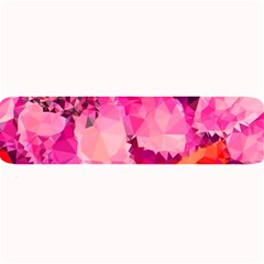 Geometric Magenta Garden Large Bar Mats by DanaeStudio