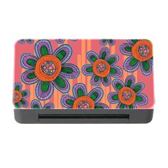 Colorful Floral Dream Memory Card Reader With Cf by DanaeStudio