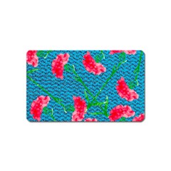 Carnations Magnet (name Card) by DanaeStudio