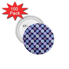 Snowflakes Pattern 1 75  Buttons (100 Pack)  by DanaeStudio