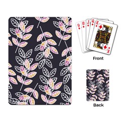 Winter Beautiful Foliage  Playing Card by DanaeStudio