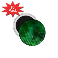 Ombre Green Abstract Forest 1 75  Magnets (10 Pack)  by DanaeStudio