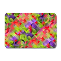 Colorful Mosaic Small Doormat  by DanaeStudio