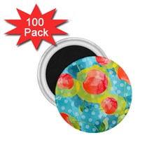 Red Cherries 1 75  Magnets (100 Pack)  by DanaeStudio