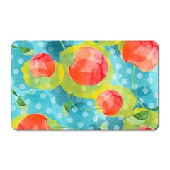 Red Cherries Magnet (rectangular) by DanaeStudio