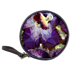 Purple Abstract Geometric Dream Classic 20-cd Wallets by DanaeStudio