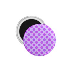 Pastel Pink Mod Circles 1 75  Magnets by BrightVibesDesign