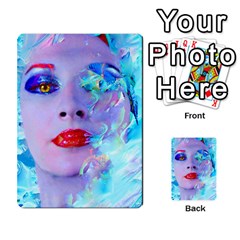 Swimming Into The Blue Multi-purpose Cards (rectangle)  by icarusismartdesigns