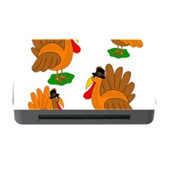 Thanksgiving Turkeys Memory Card Reader With Cf by Valentinaart