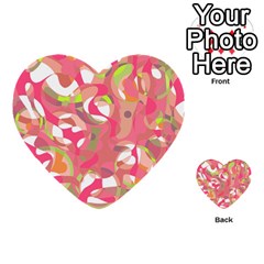 Pink Smoothie  Multi-purpose Cards (heart)  by Valentinaart