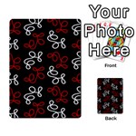 Elegance - red  Multi-purpose Cards (Rectangle)  Front 36