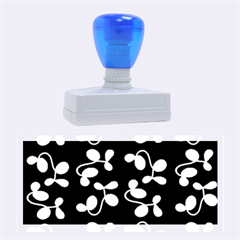 Elegant Garden Rubber Stamps (large) by Valentinaart