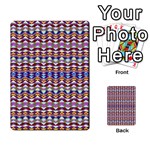 Ethnic Colorful Pattern Multi-purpose Cards (Rectangle)  Back 51