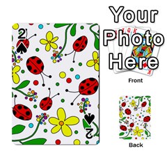 Ladybugs Playing Cards 54 Designs  by Valentinaart
