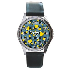 Love Design Round Metal Watch by Valentinaart
