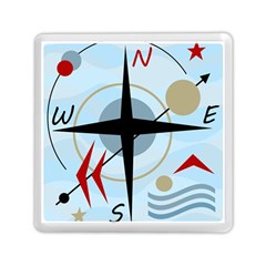 Compass Memory Card Reader (square)  by Valentinaart