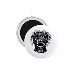 Fantasy Monster Head Drawing 1 75  Magnets by dflcprints