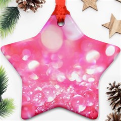 Pink Diamond  Star Ornament (two Sides)  by Brittlevirginclothing