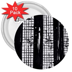 Whitney Museum Of American Art 3  Buttons (10 Pack)  by Amaryn4rt