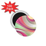 Abstract Colorful Background Wavy 1.75  Magnets (100 pack)  Front