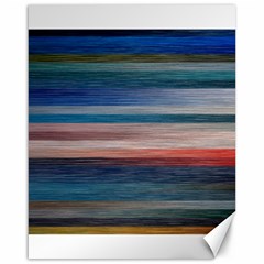 Background Horizontal Lines Canvas 16  X 20   by Amaryn4rt