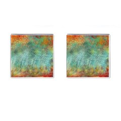 Rainforest Cufflinks (square) by digitaldivadesigns