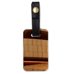Architecture Art Boxes Brown Luggage Tags (one Side)  by Amaryn4rt